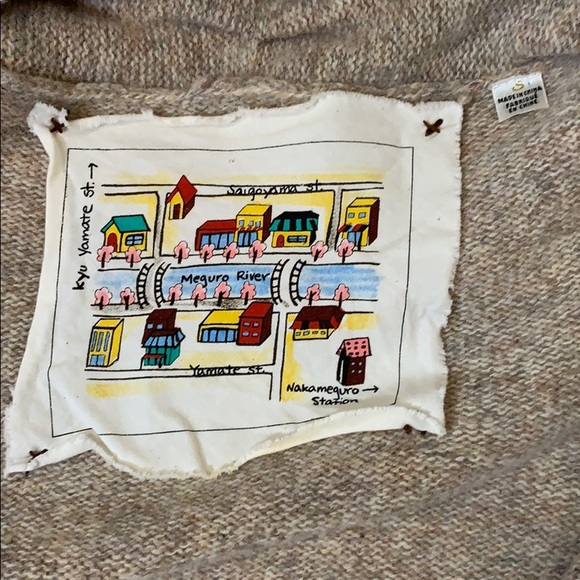 Anthropologie KYU Yamate St. Tan Cardigan - Picture 5 of 6